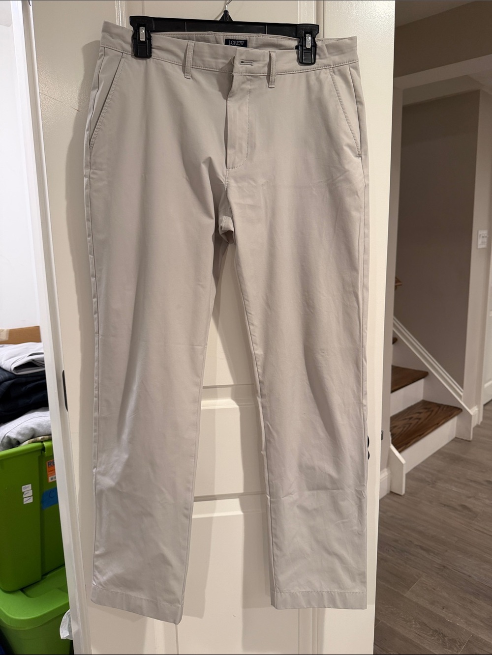 J. Crew Men's Light Beige Chinos